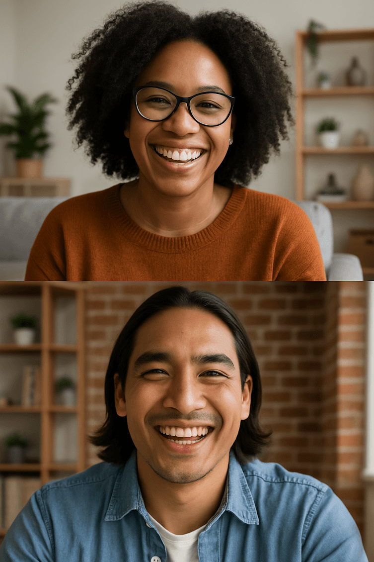 Hero network illustration